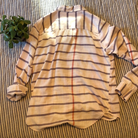 Button Down Striped Shirt - Picture 3 of 4